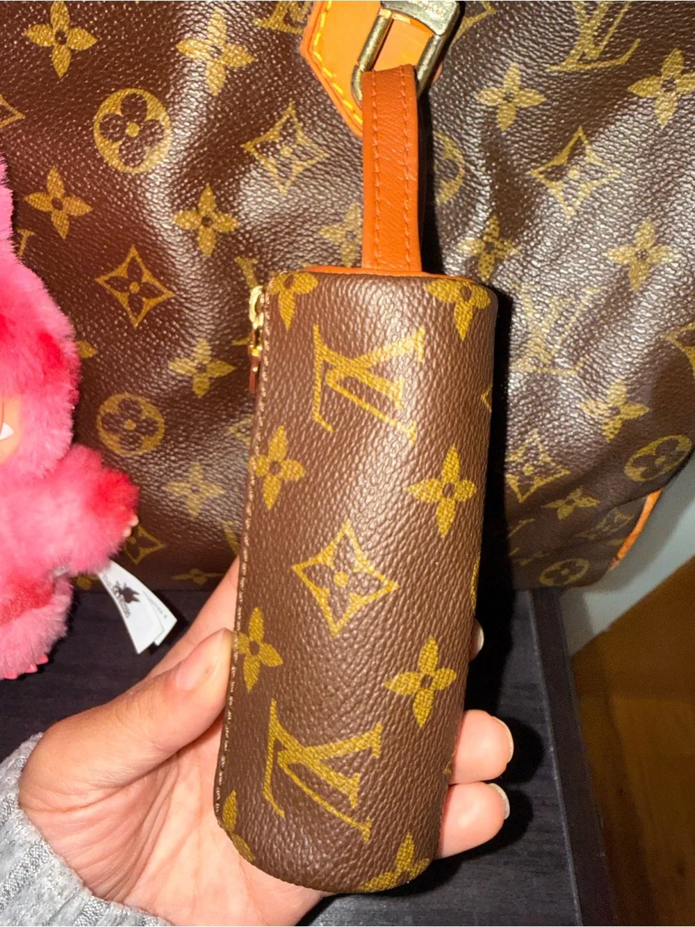 Louis Vuitton Monogram Canvas Golf Ball Pouch